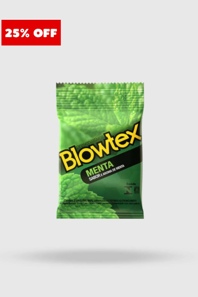 Preservativo Blowtex Sabor Menta - 3un